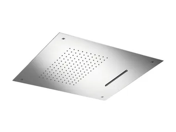 CRIPD381 - Ceiling mounted square waterfall shower by CRISTINA Rubinetterie - view 2